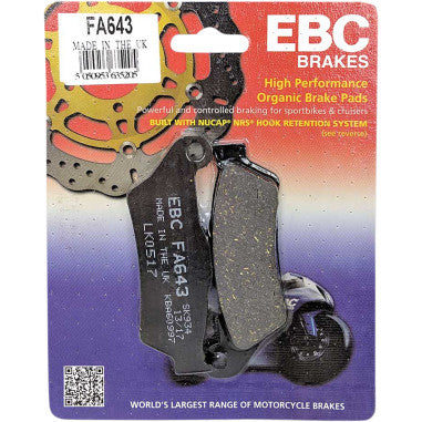 BRAKE PADS FOR HARLEY-DAVIDSON