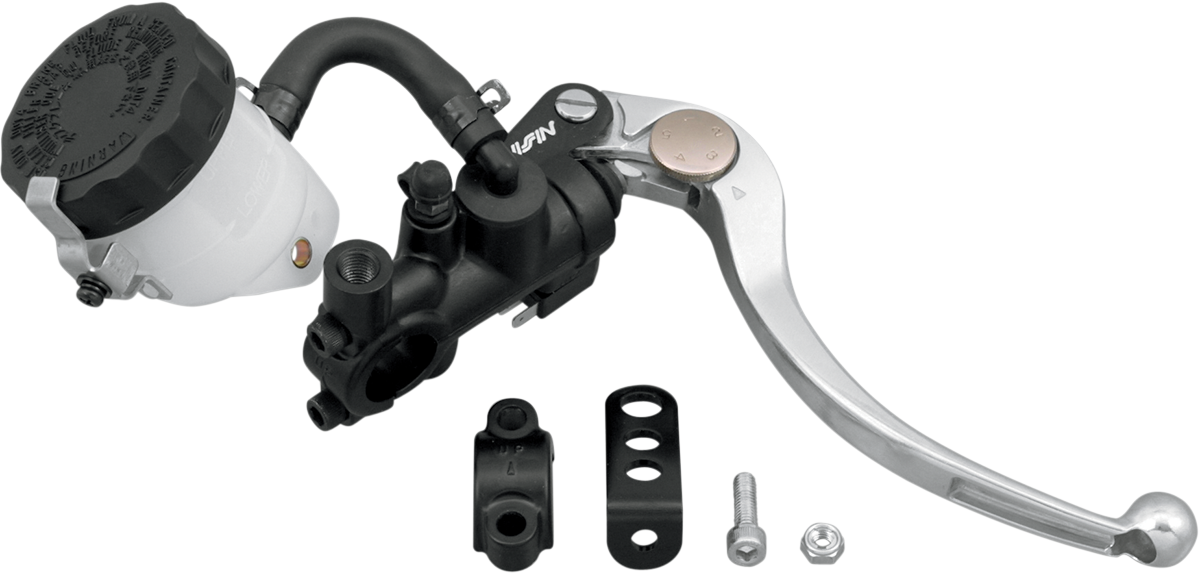 SHINDY RADIAL MASTER CYLINDER KITS RADIAL MC BLK/SLV 19MM