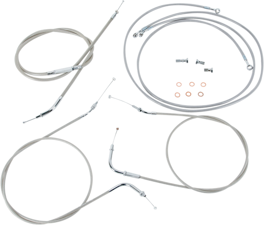 BARON HANDLEBAR CABLE AND LINE KITS CBL LINE KT 18"RDSTR99-07