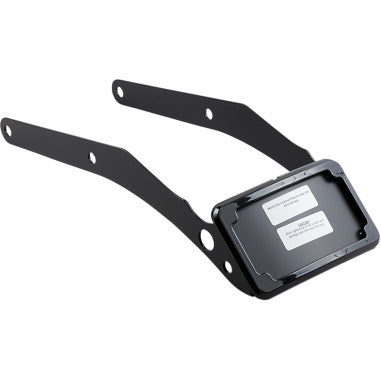 CURVED LICENSE PLATE MOUNTS WITH LED LIGHTS FOR HARLEY-DAVIDSON