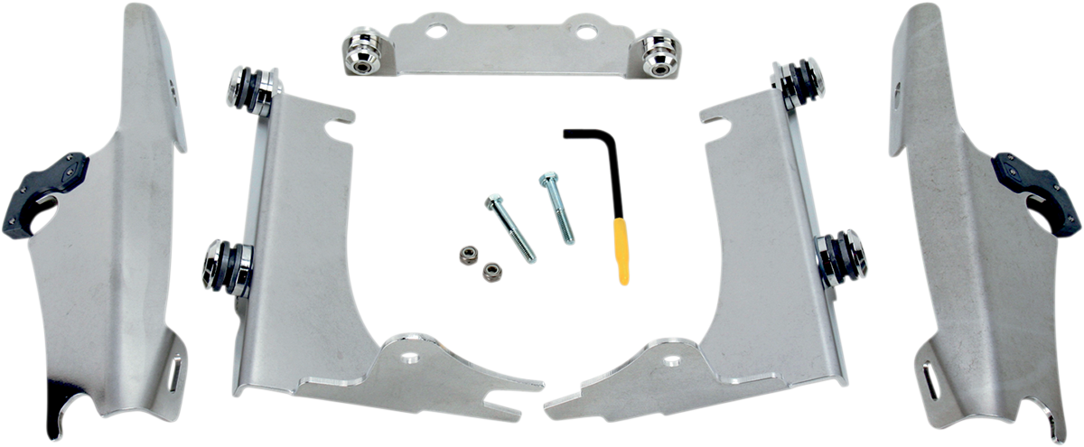 MEMPHIS SHADES METRIC NO-TOOL TRIGGER-LOCK MOUNT KITS FOR FATS/SLIM MNT KIT TL FS KAW VN