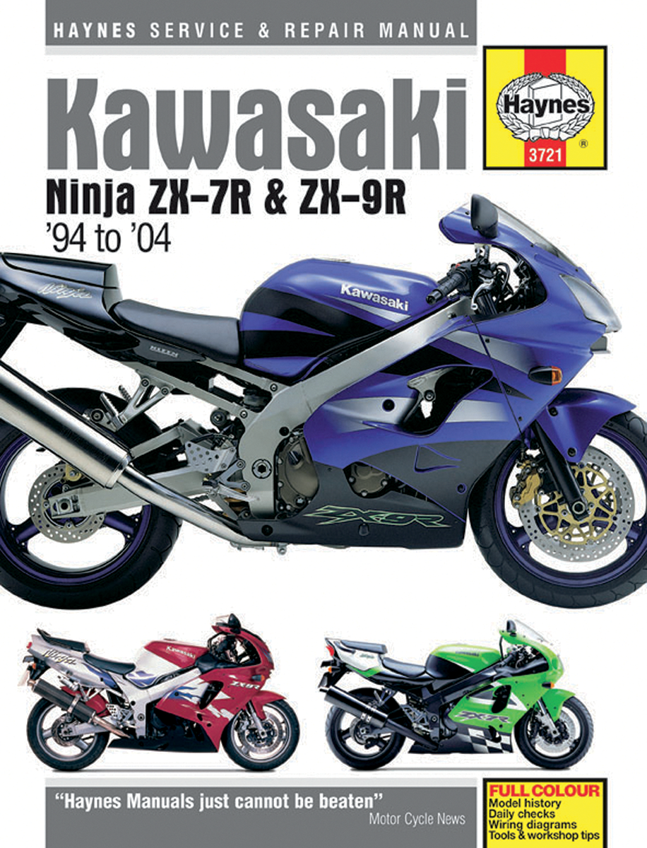 HAYNES MOTORCYCLE REPAIR MANUALS MANUAL,ZX750/900 NINJA
