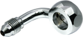 MAGNUM BRAIDED DOT UNIVERSAL BRAKE LINES AND FITTINGS BANJO FITTING AN3 CHROME