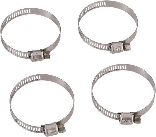 MOOSE RACING HARD-PARTS GEAR DRIVE HOSE CLAMPS CLAMP HOSE SS 26-51MM 4PK