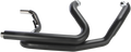COBRA POWERPORT HEADPIPES FOR HARLEY-DAVIDSON 2010 - 2013 Raven Black Powerport Headpipes