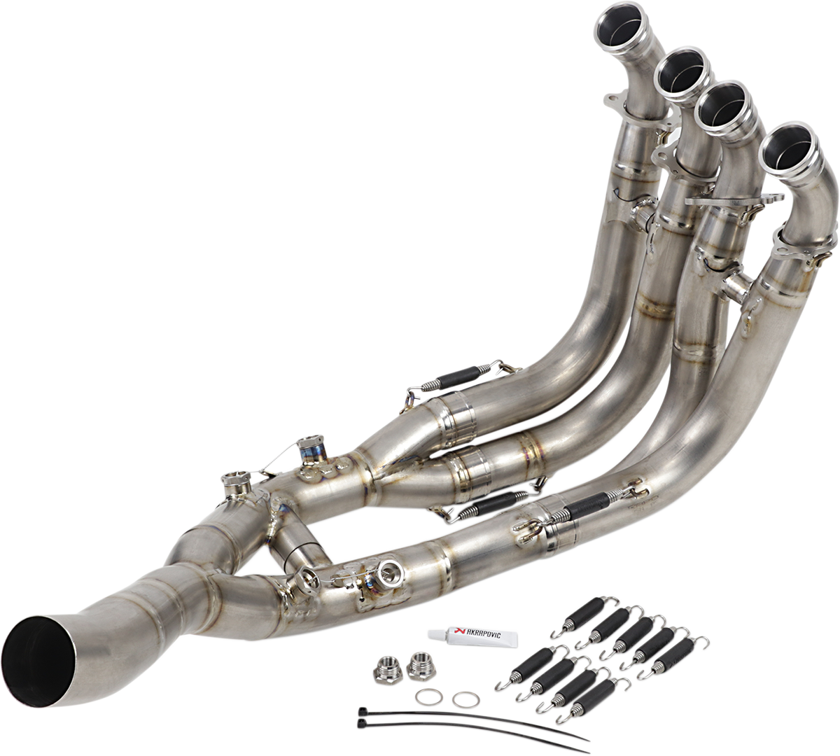 AKRAPOVIC SLIP-ON SERIES MUFFLERS HEADER TI S1000RR 2020