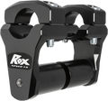 ROX SPEED FX EXTENDED STEM 2" PIVOTING BAR RISERS FOR 11/8" HANDLEBARS RISER ROX 2" TENERE BLK