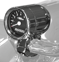BARON BULLET TACHOMETERS TACHOMETER 3" BLK 1" BAR