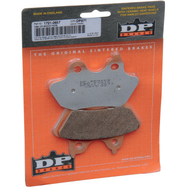 DP BRAKES SINTERED METAL BRAKE PADS FOR HARLEY-DAVIDSON