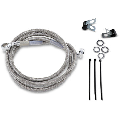 EXTENDED LENGTH STAINLESS STEEL BRAKE LINE KITS FOR HARLEY-DAVIDSON