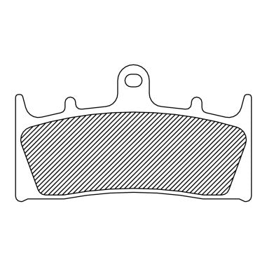 BRAKE PADS FOR HARLEY-DAVIDSON