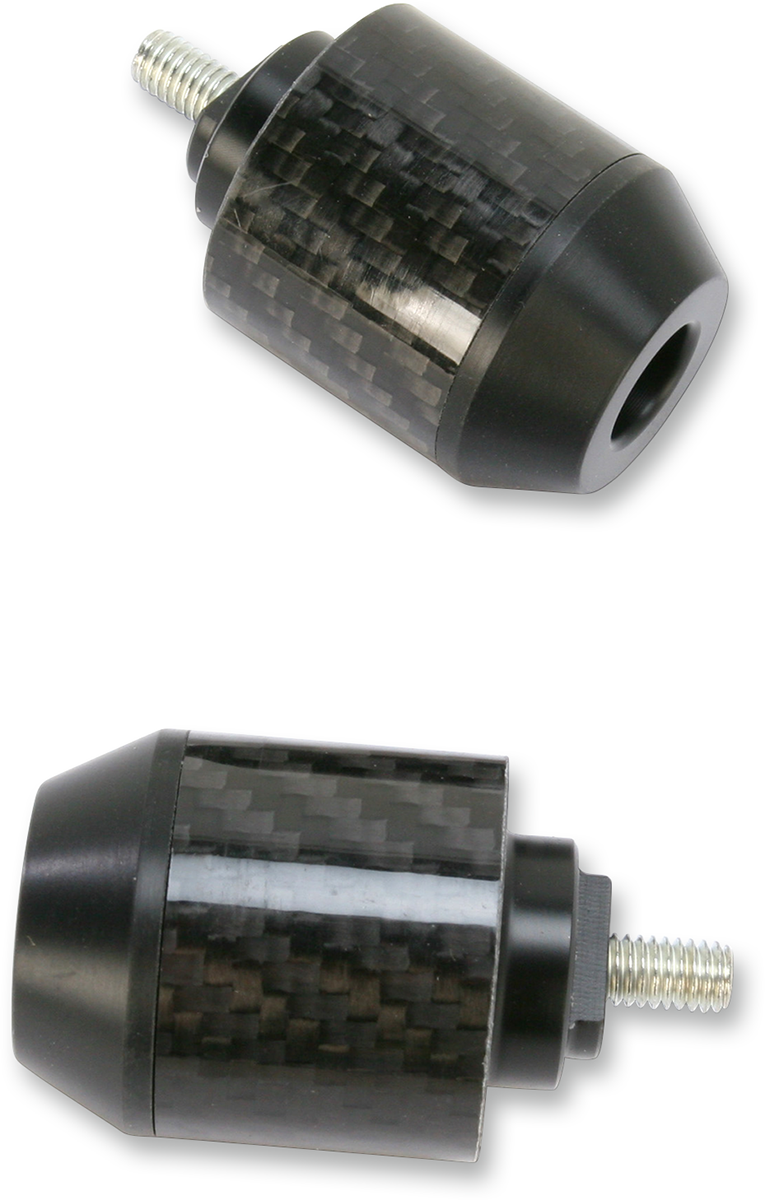POWERSTANDS RACING BAR END SLIDERS BAR END SLIDERS CARBON