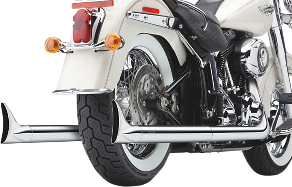 COBRA SOFTAIL DUAL EXHAUST SYSTEMS FOR HARLEY-DAVIDSON 2005 Chrome Dual Exhaust System