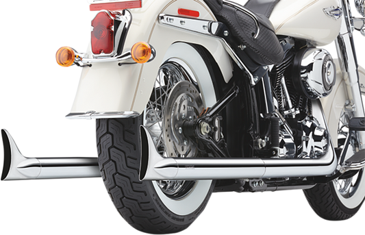 COBRA SOFTAIL DUAL EXHAUST SYSTEMS FOR HARLEY-DAVIDSON 2005 Chrome Dual Exhaust System