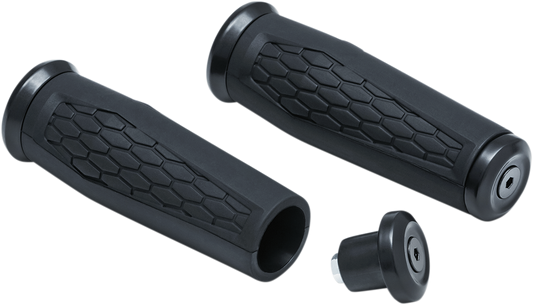 KURYAKYN HEX GRIPS GRIP HEX 7/8" UNIV BLK