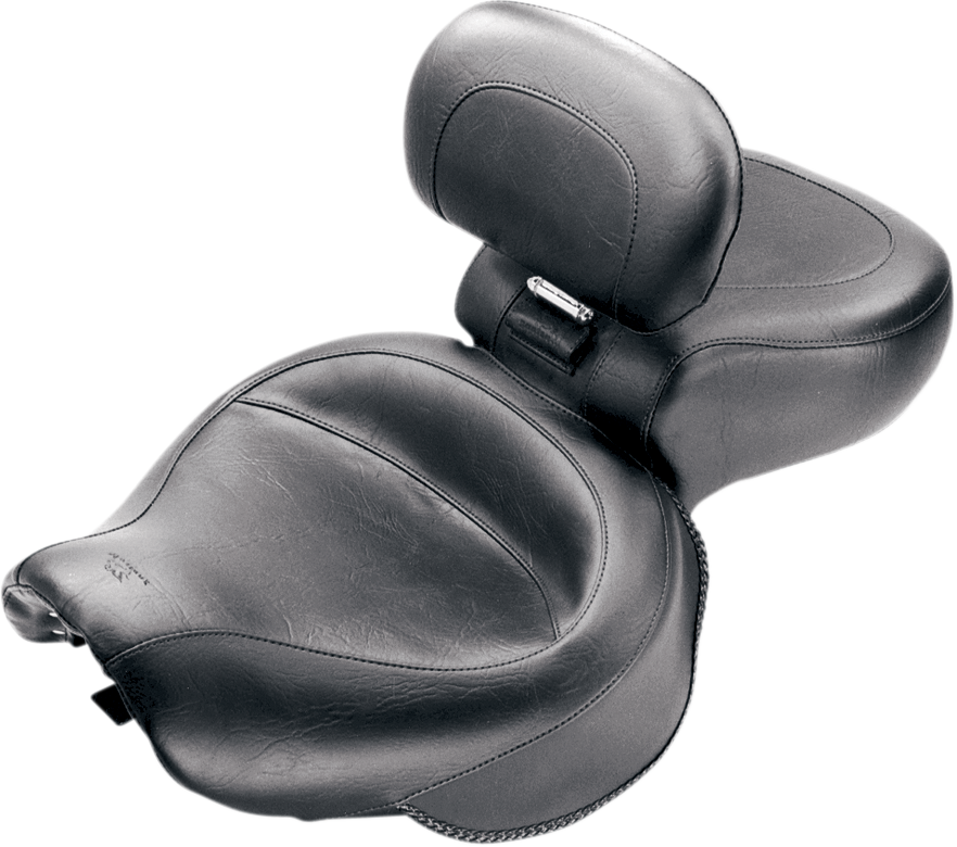MUSTANG WIDE TOURING SEATS WITH DRIVER BACKREST SEAT WIDE VINT W/DBR VT11