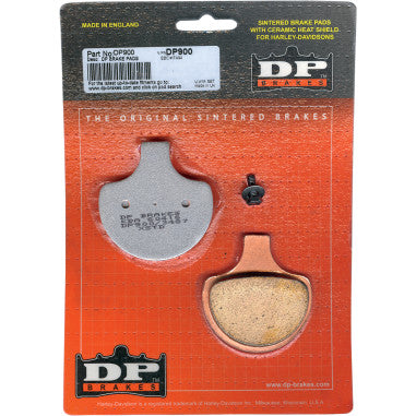 DP BRAKES SINTERED METAL BRAKE PADS FOR HARLEY-DAVIDSON