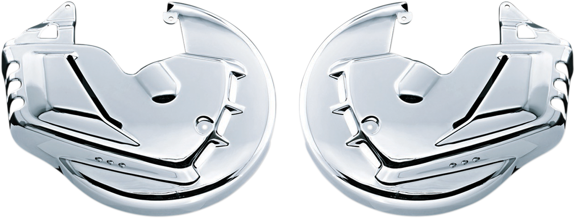 KURYAKYN BRAKE ROTOR COVERS CHROME ROTOR COVER GL1800