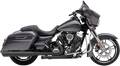 COBRA 4" 909 TWIN MUFFLERS FOR HARLEY-DAVIDSON 1995 - 2013 Raven Black 909 Slip-On Mufflers
