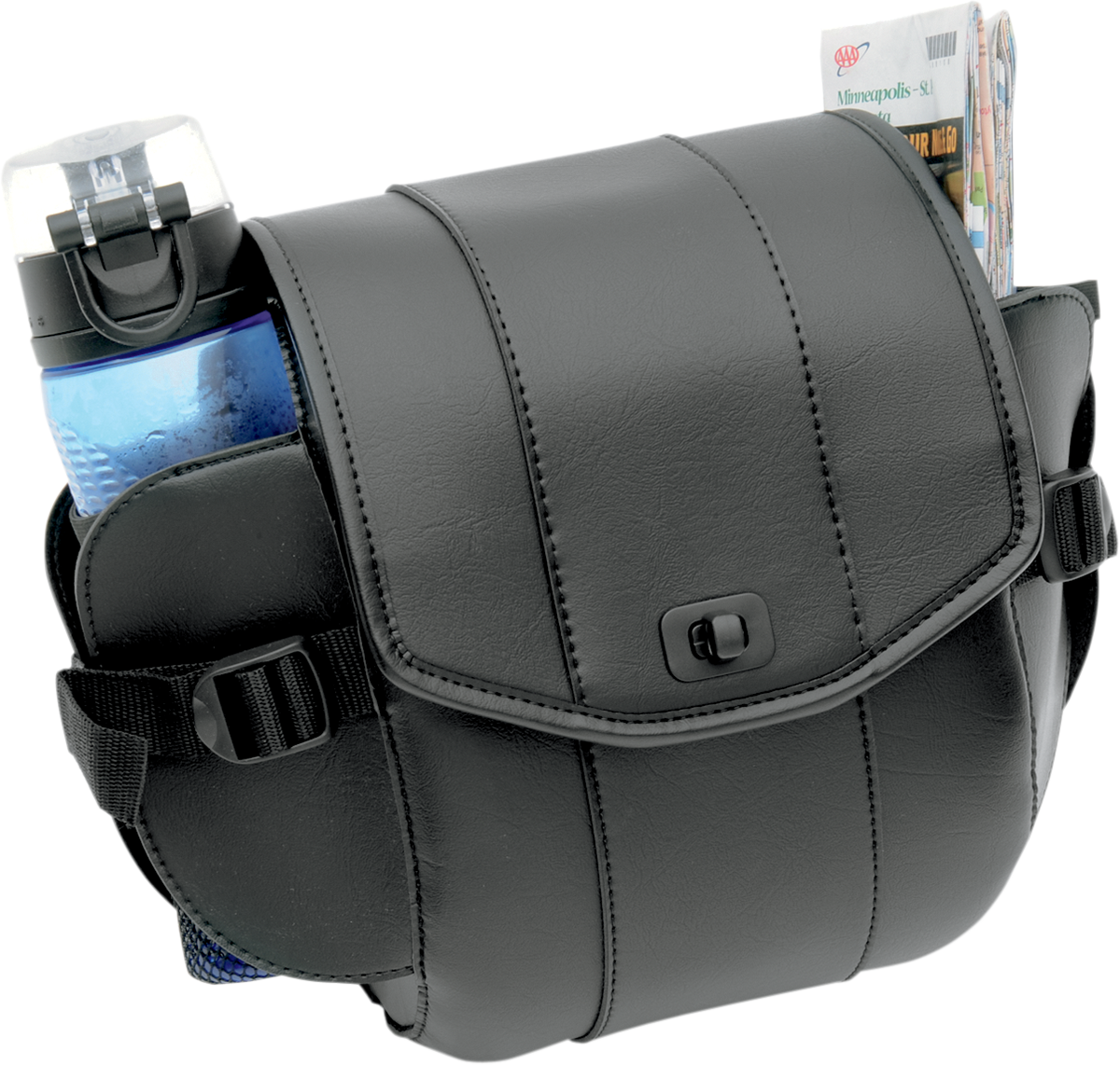 SADDLEMEN CRUIS'N DELUXE SISSY BAR BAG SISSY BAR BAG DELUXE