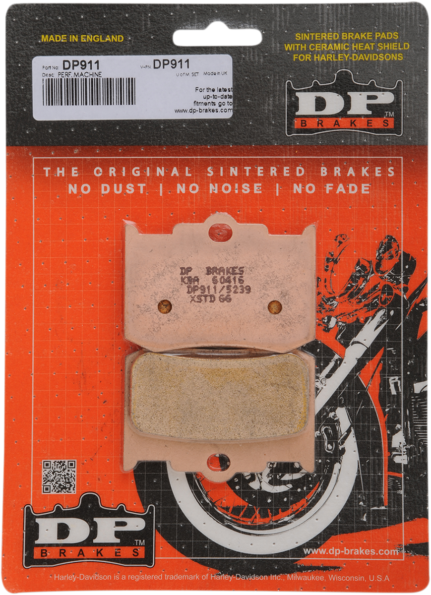 DP BRAKES BRAKE SHOES BRAKE PAD SINTERED DP911