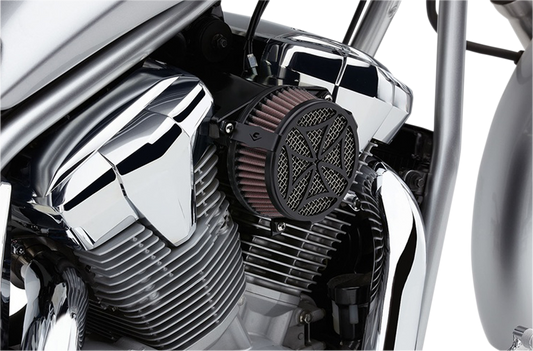 COBRA AIR CLEANER KITS AIR FILTER BLK CR BOLT