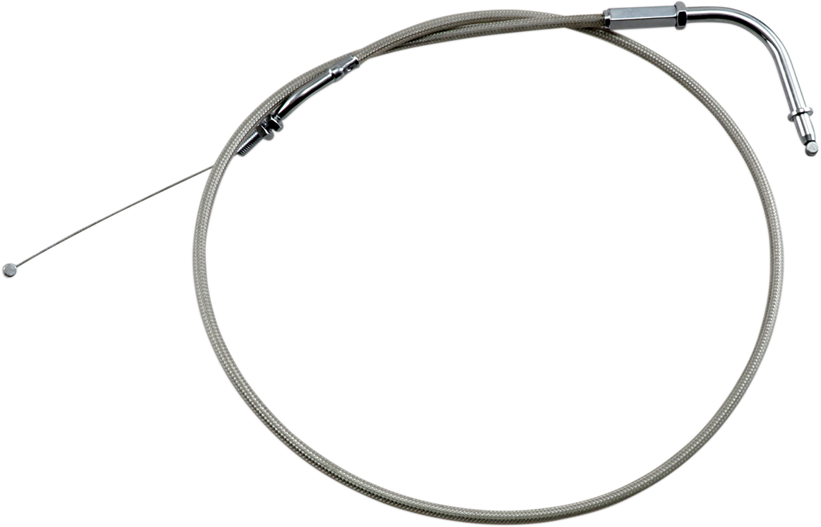 MOTION PRO ARMOR COAT BRAIDED STAINLESS STEEL CABLES CABLE THRTL PULL S/S YAM