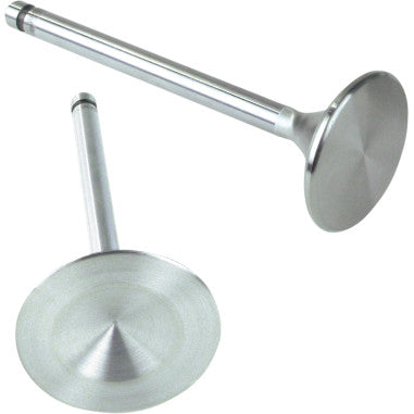 REPLACEMENT STAINLESS STEEL VALVES FOR S&S HEADS FOR HARLEY-DAVIDSON