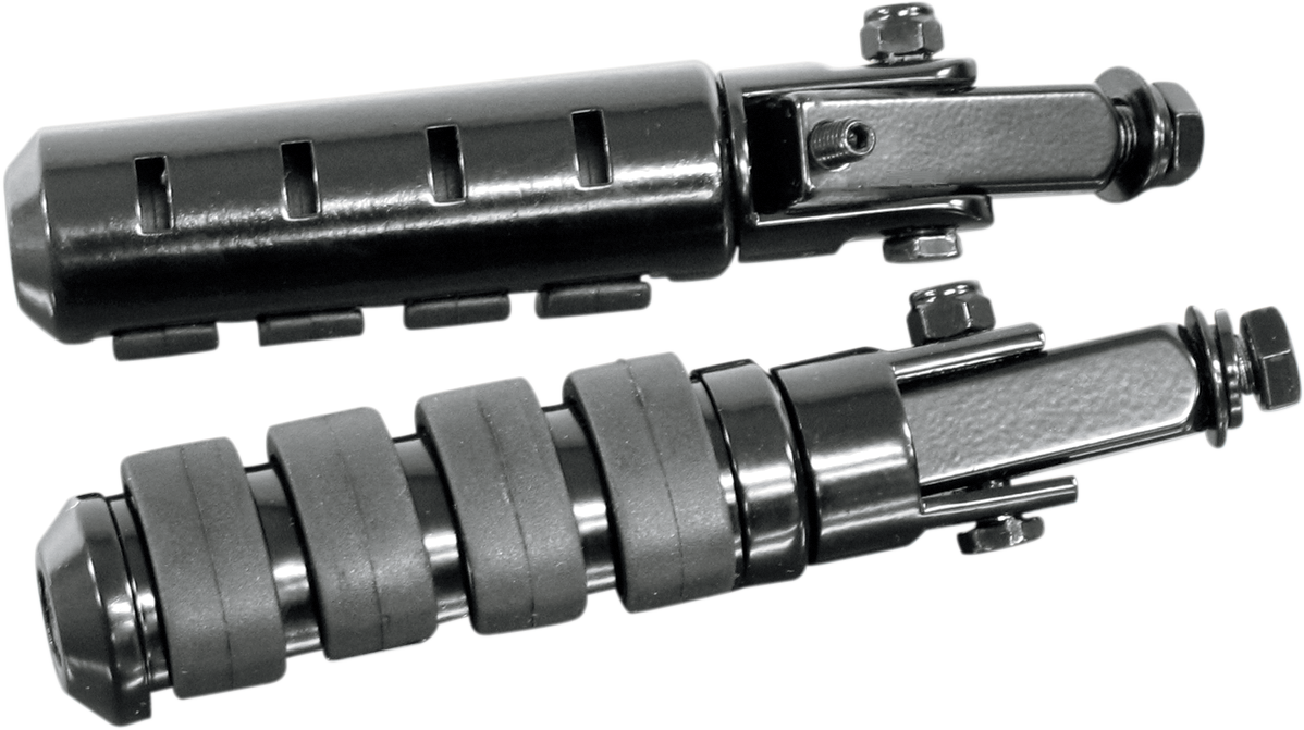 RIVCO PRODUCTS ANTI-VIBRATION HIGHWAY PEGS PEG HIGHWAY MOUNT ADJ BLK