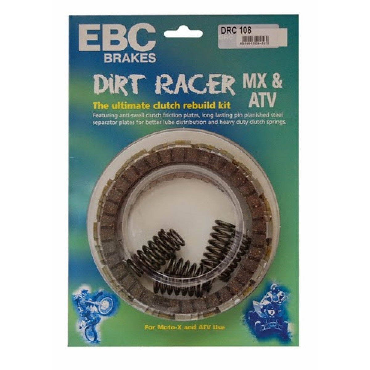 EBC -koppelingskits en Springs DRC Race/ Sport Aramid Series Clutch Kits voor Yamaha