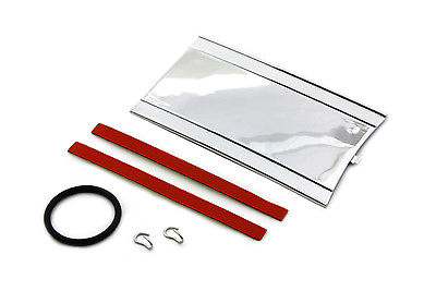 Die Cast Tank Trim Panel Chrome For Harley-Davidson