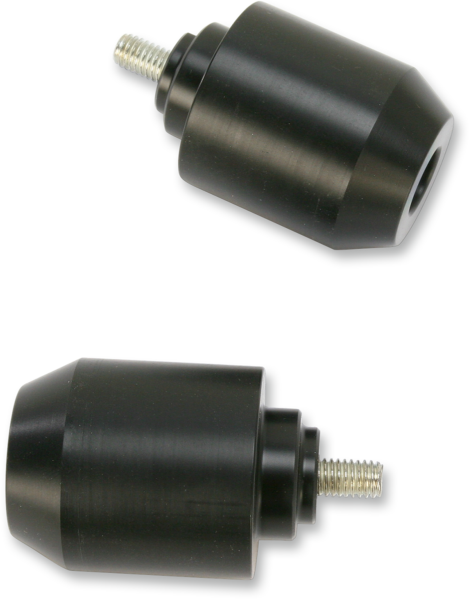 POWERSTANDS RACING BAR END SLIDERS BAR END SLIDERS BLACK