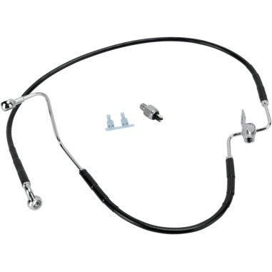 STANDARD LENGTH STAINLESS STEEL BRAKE LINE KITS FOR HARLEY-DAVIDSON