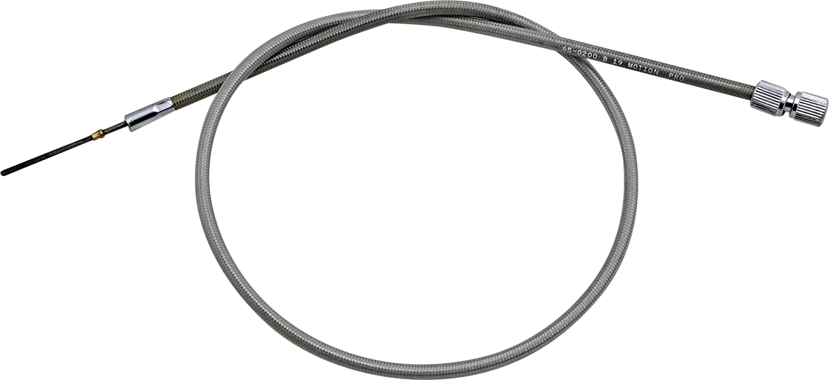 MOTION PRO ARMOR COAT BRAIDED STAINLESS STEEL CABLES AC SPEEDO CABLE, YAM