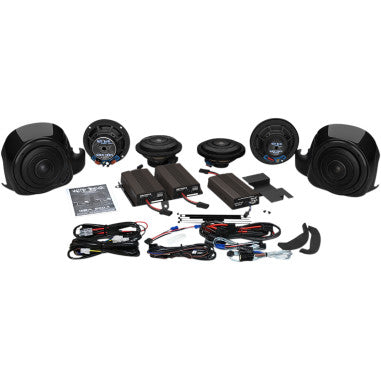 WHOLE HOG 900-WATT AMP/SPEAKER KIT FOR HARLEY-DAVIDSON