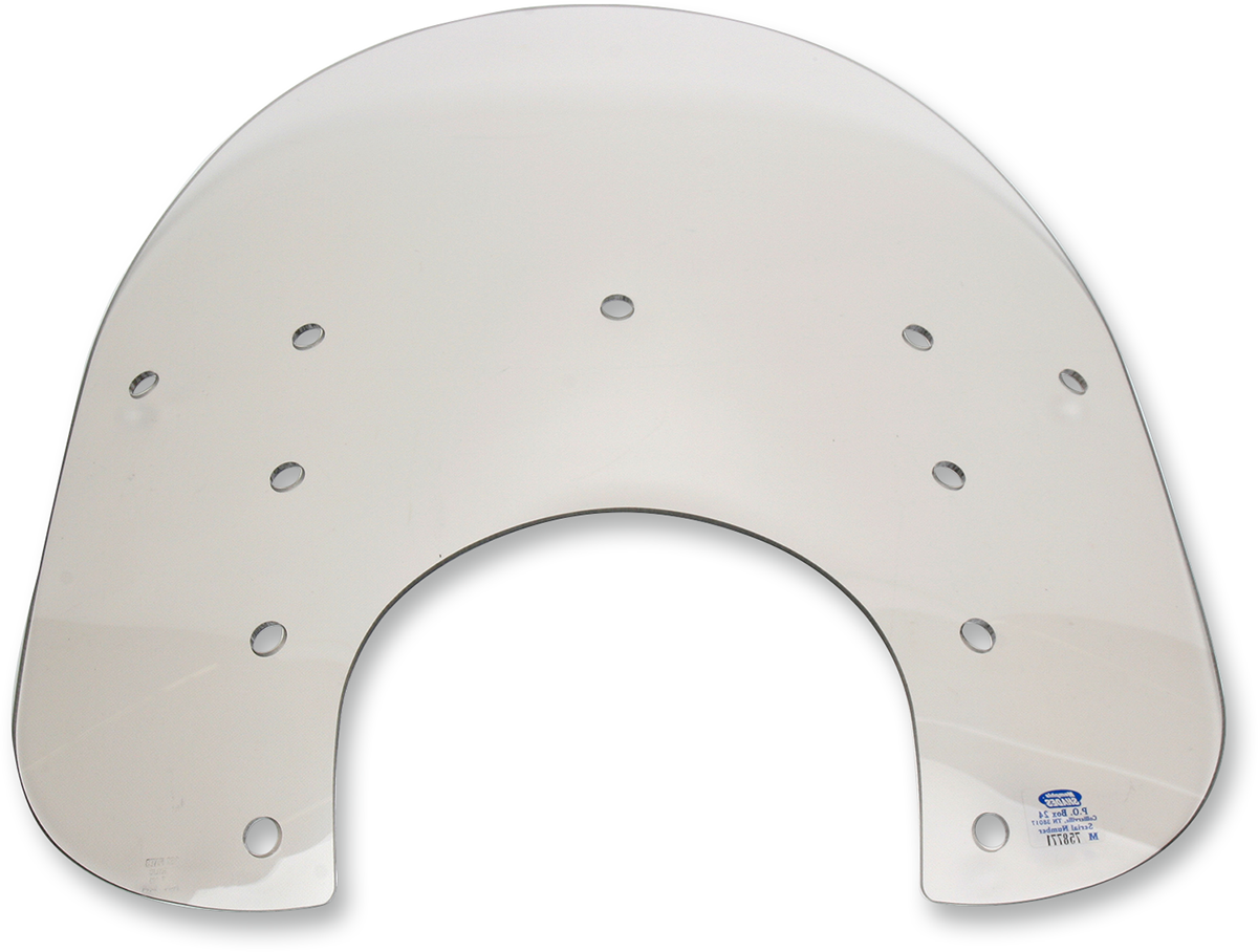 MEMPHIS SHADES METRIC REPLACEMENT PLASTIC FOR MEMPHIS SHADES WINDSHIELDS 15FATS,9LT,PLASTIC-SOLAR