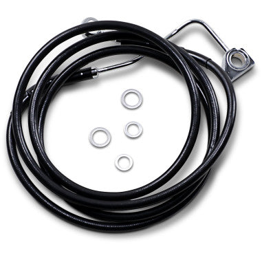 EXTENDED LENGTH STAINLESS STEEL BRAKE LINE KITS FOR HARLEY-DAVIDSON