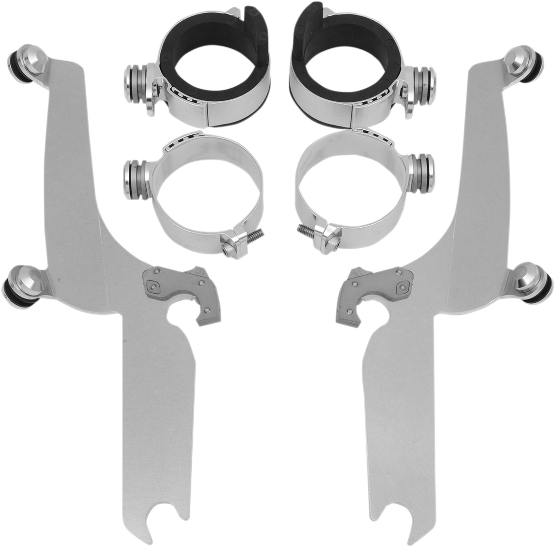 MEMPHIS SHADES METRIC NO-TOOL TRIGGER-LOCK MOUNT KITS FOR SPORTSHIELDS MNT KIT TL S/S XVS650