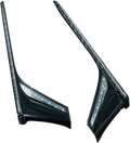 KURYAKYN LED VERTICAL REAR RUN/BRAKE LIGHT STRIPS ACCENT VERTICAL STRPS BLK