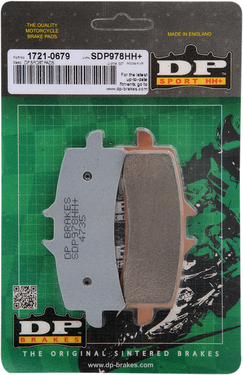 DP BRAKES BRAKE SHOES BRAKE PAD SINTERED SDP978