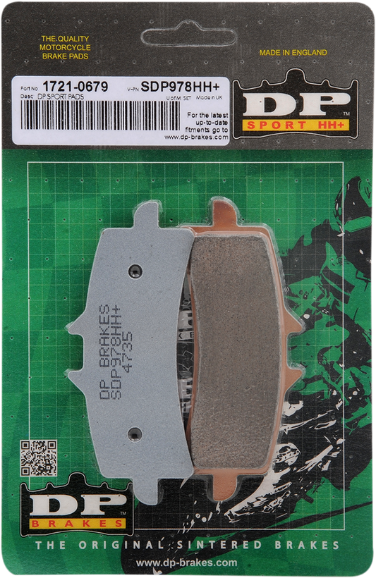 DP BRAKES BRAKE SHOES BRAKE PAD SINTERED SDP978