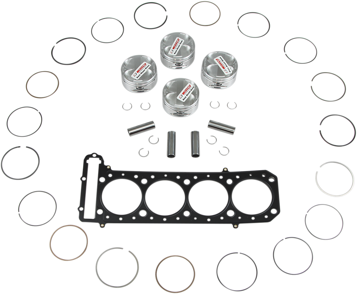 WISECO FORGED PISTON KITS PISTON KIT KAW ZX11 GPZ11