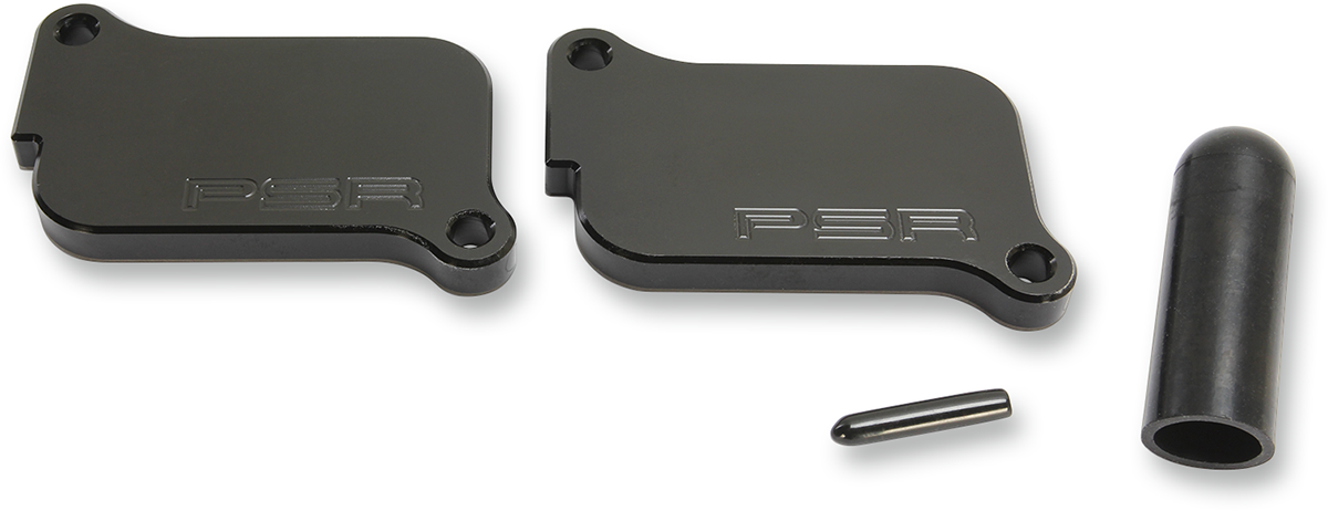 POWERSTANDS RACING AIR INJECTION BLOCK-OFF PLATES BLOCK OFF PLATE BLK