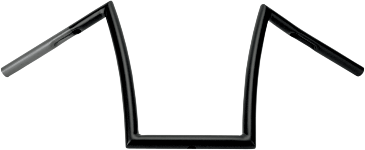 TODD'S CYCLE 1" DIAMETER STRIP HANDLEBARS HANDLEBAR STRIP 12"FLTBLK
