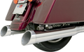 BASSANI XHAUST 4" SLIP-ON QUICK CHANGE SERIES MUFFLERS FOR HARLEY-DAVIDSON  Polished Quick Change Series End Cap