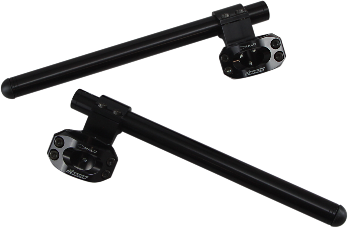 DRIVEN RACING HALO CLIP-ONS/RISER CLIP-ONS CLIP ON HALO 41MM BLK