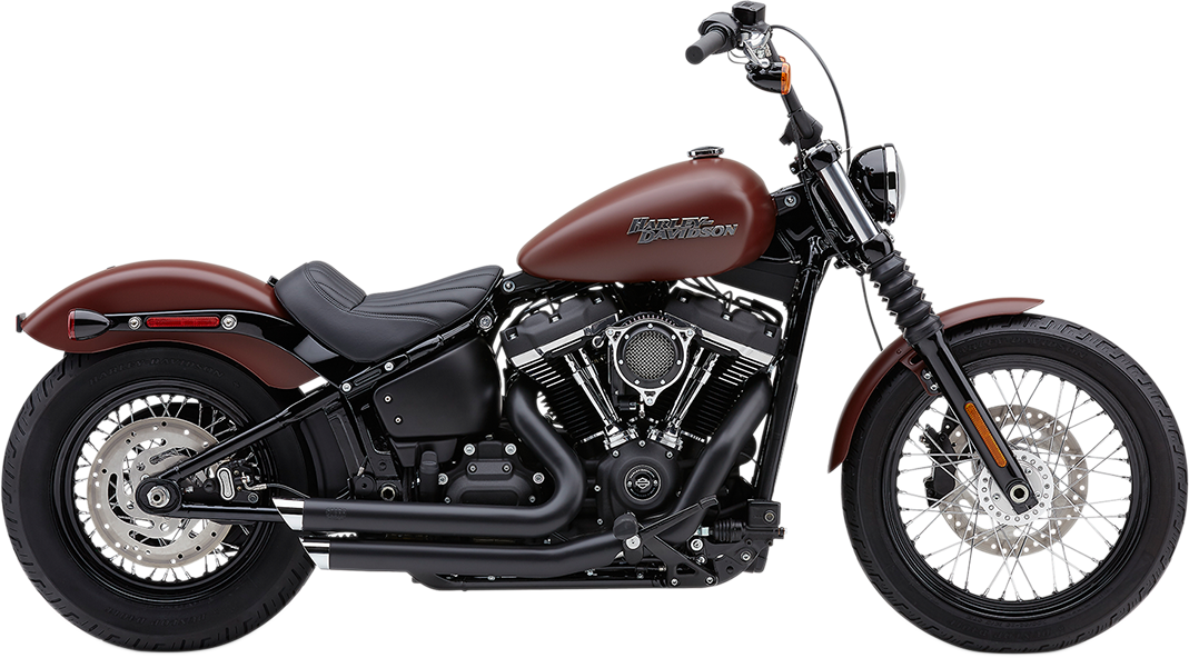 COBRA SPEEDSTER SLASHDOWN EXHAUST FOR HARLEY-DAVIDSON 2018 - 2020 Speedster Slashdown Exhaust System With Black Heat Shields