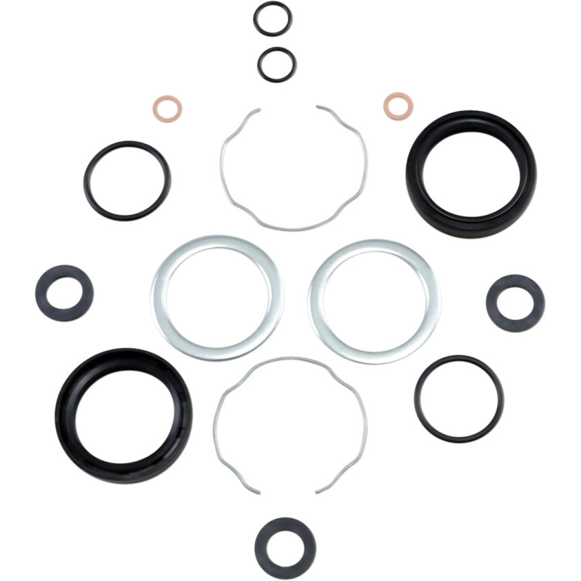 Kit Reparacion Retenes Horquilla Para Harley-Davidson 41mm Fork Seal Rebuild Kit