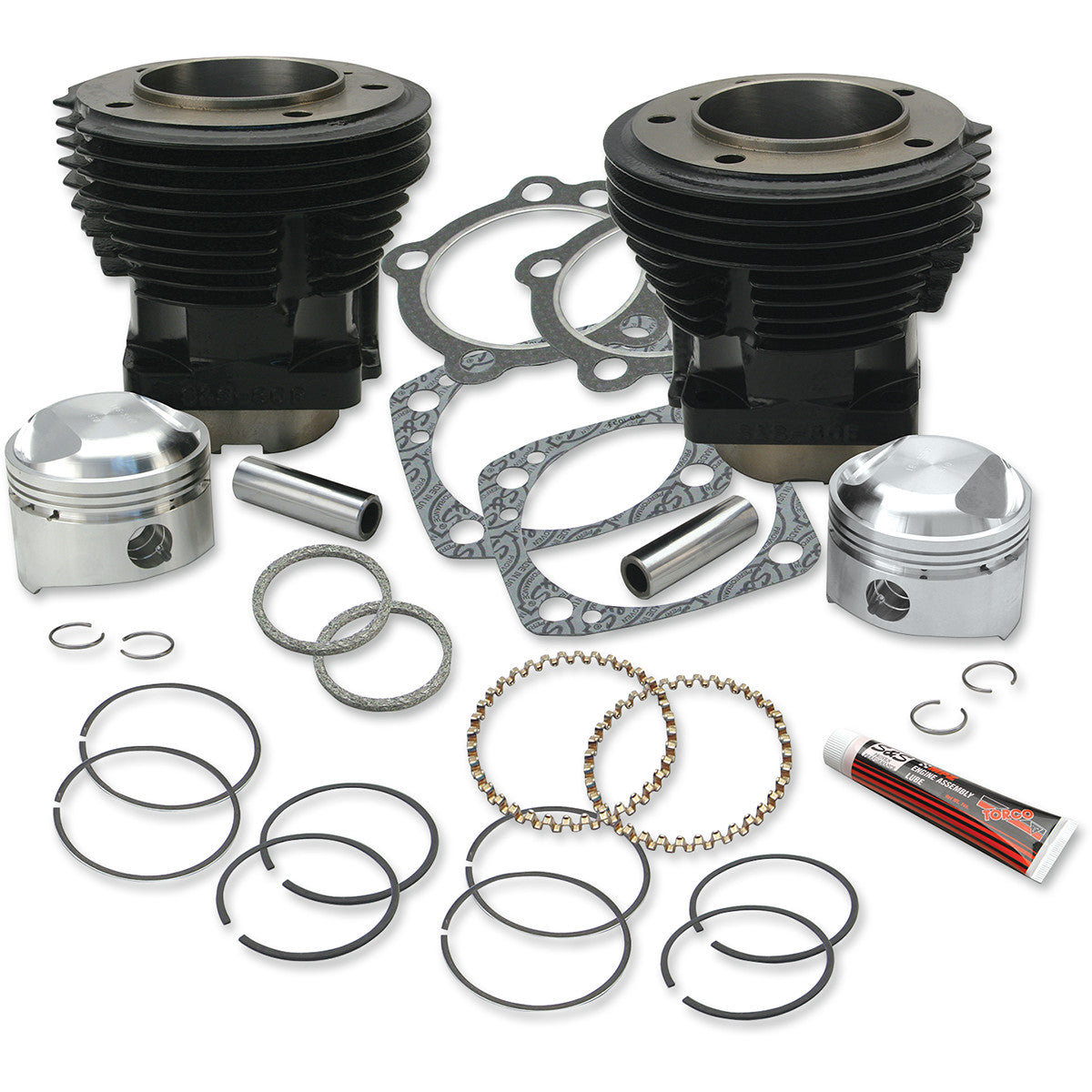 S&S 80" 1340cc Cylinder And Piston Kit For Harley-Davidson Shovelhead 1979-1984