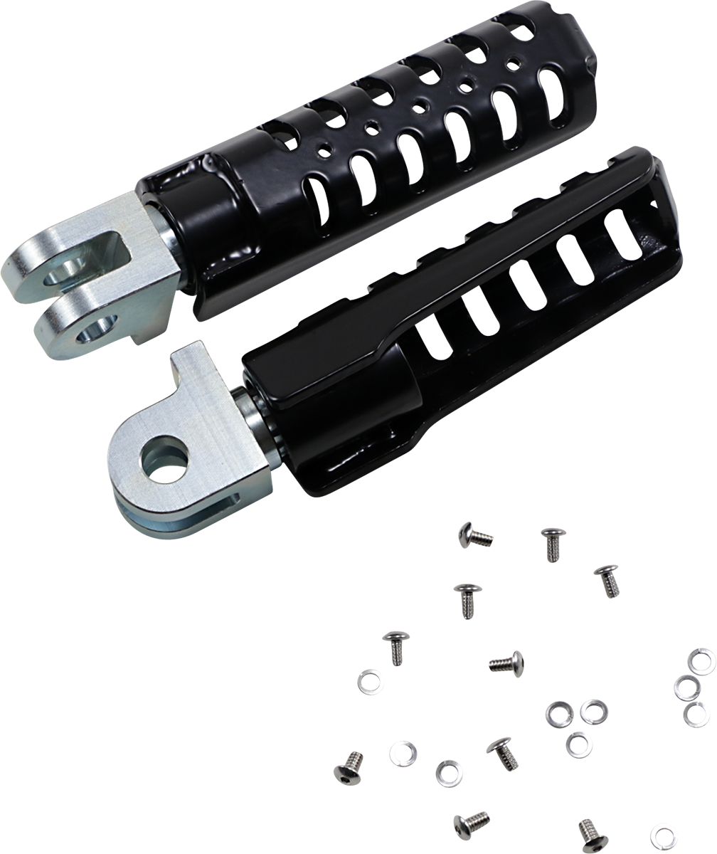 BURLY BRAND RAZORBACK FOOTPEGS PEGS RIDER RAZORBACK TRI